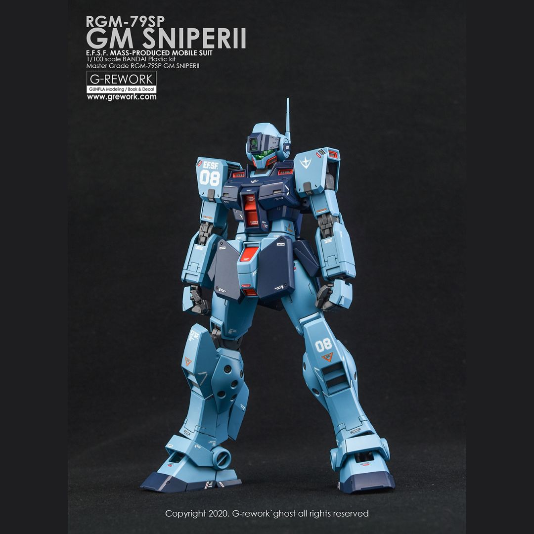 G-Rework Decal - [MG] RGM-79SP GM SNIPER II