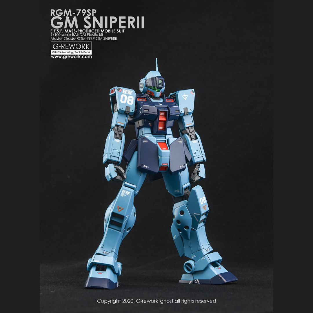 G-Rework Decal - [MG] RGM-79SP GM SNIPER II
