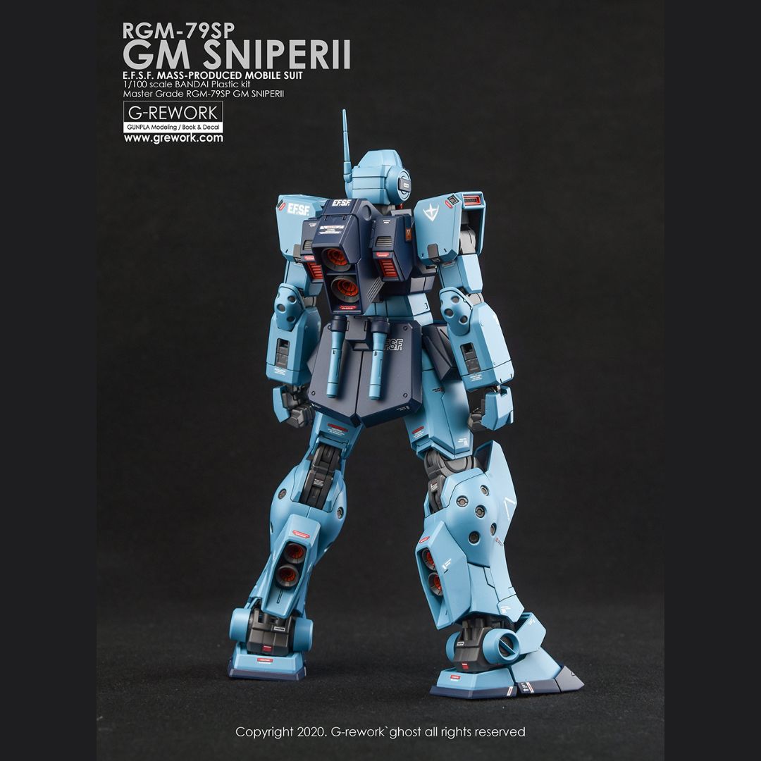 G-Rework Decal - [MG] RGM-79SP GM SNIPER II
