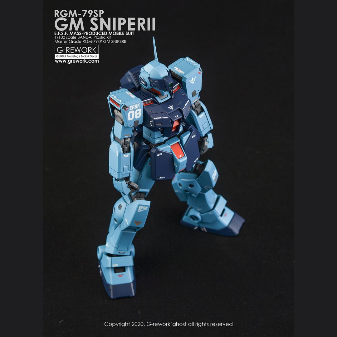 G-Rework Decal - [MG] RGM-79SP GM SNIPER II