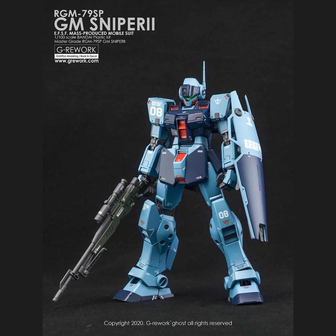 G-Rework Decal - [MG] RGM-79SP GM SNIPER II