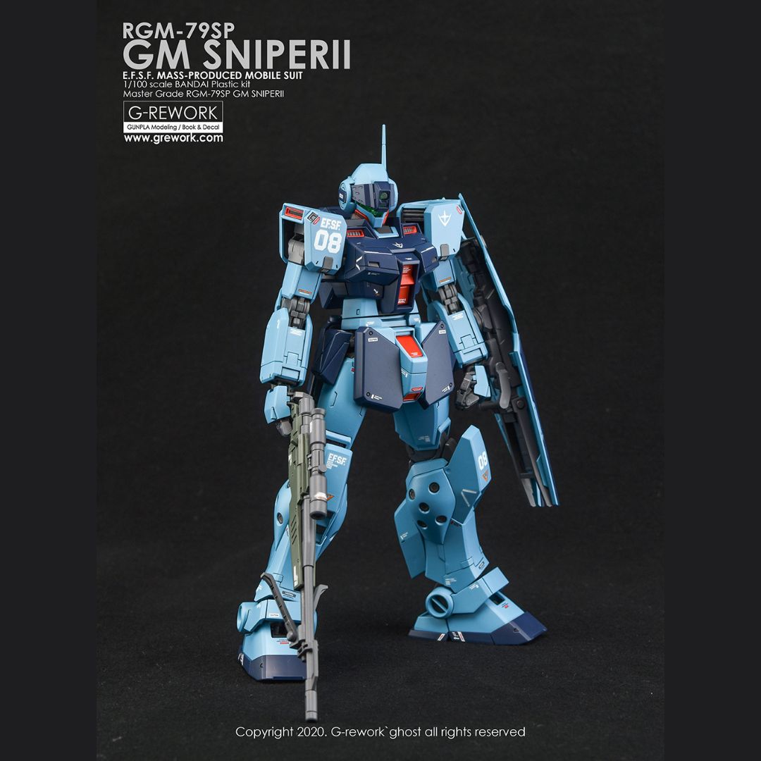 G-Rework Decal - [MG] RGM-79SP GM SNIPER II