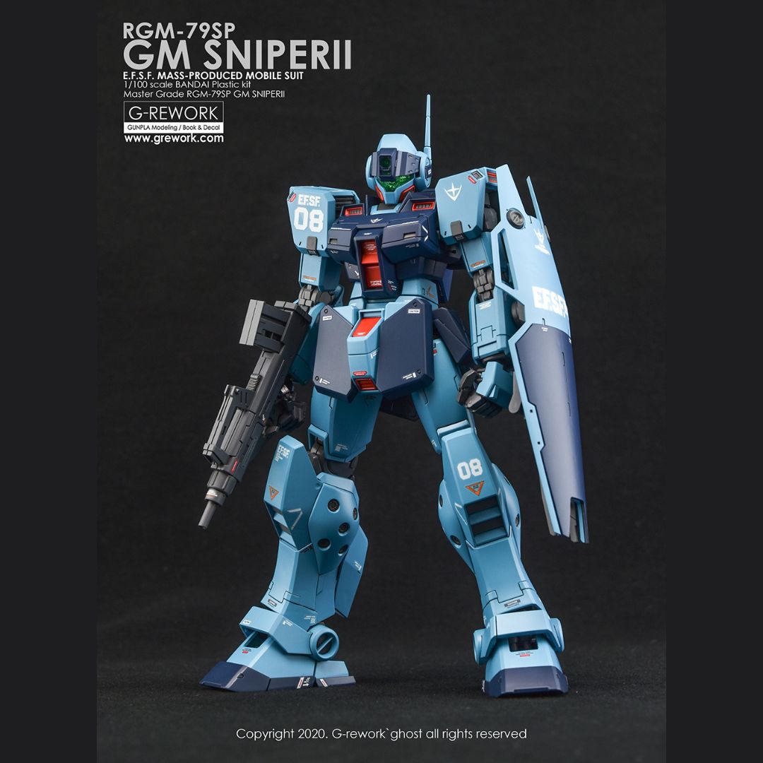 G-Rework Decal - [MG] RGM-79SP GM SNIPER II