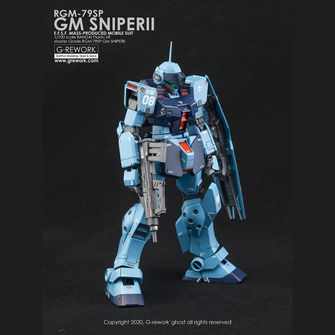 G-Rework Decal - [MG] RGM-79SP GM SNIPER II