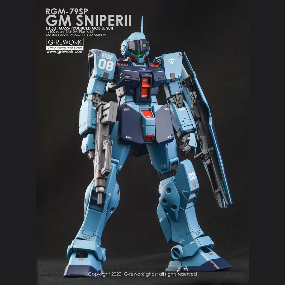 G-Rework Decal - [MG] RGM-79SP GM SNIPER II