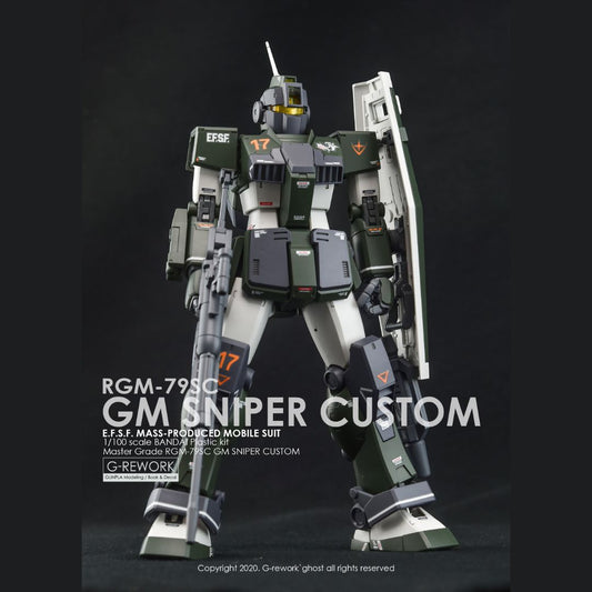 G-Rework Decal - [MG] RGM-79SC GM SNIPER CUSTOM