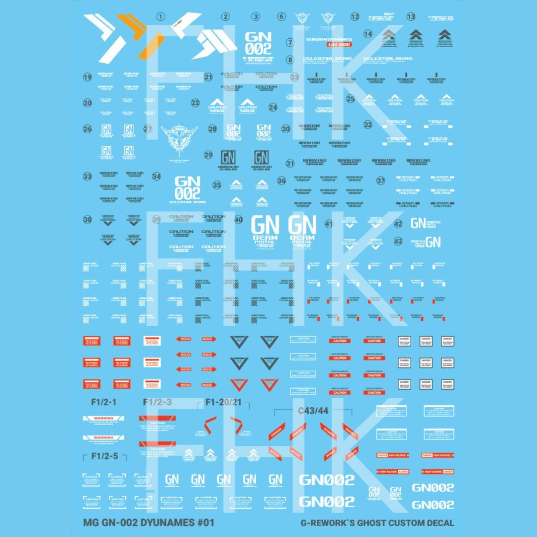 G-Rework Decal - [MG] GN002 DYNAMES