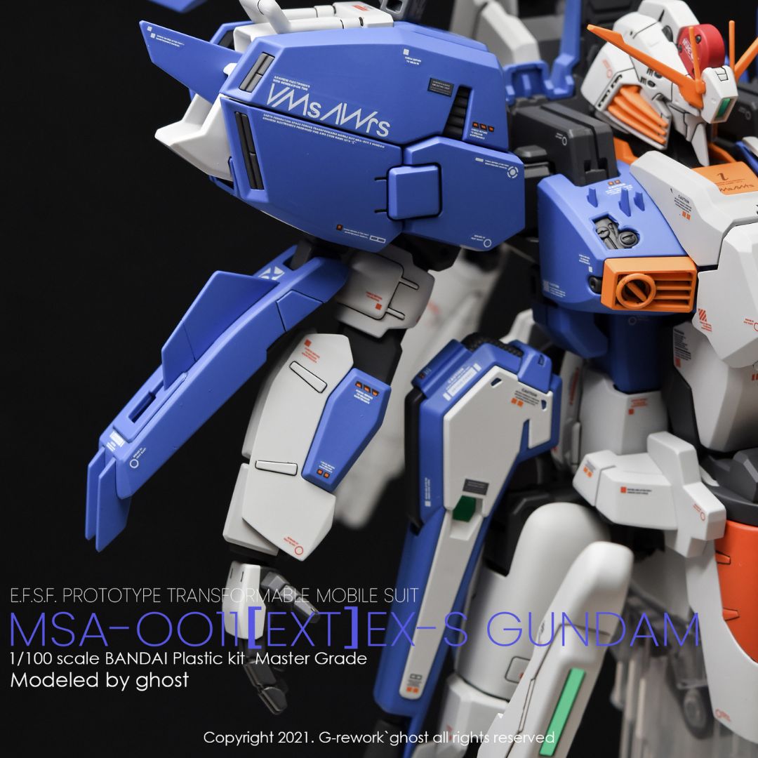 G-Rework Decal - [MG] EX-S GUNDAM 1.5