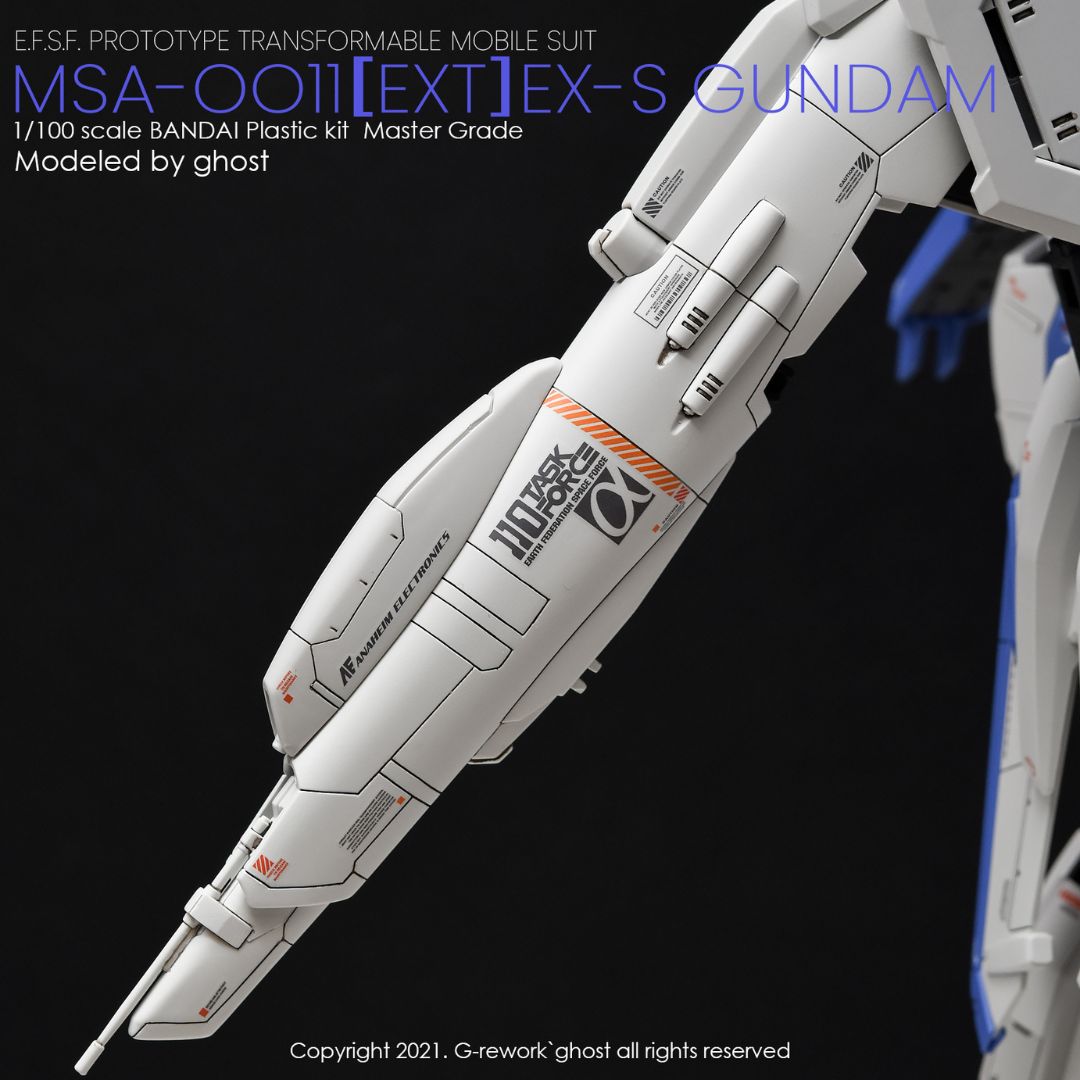 G-Rework Decal - [MG] EX-S GUNDAM 1.5