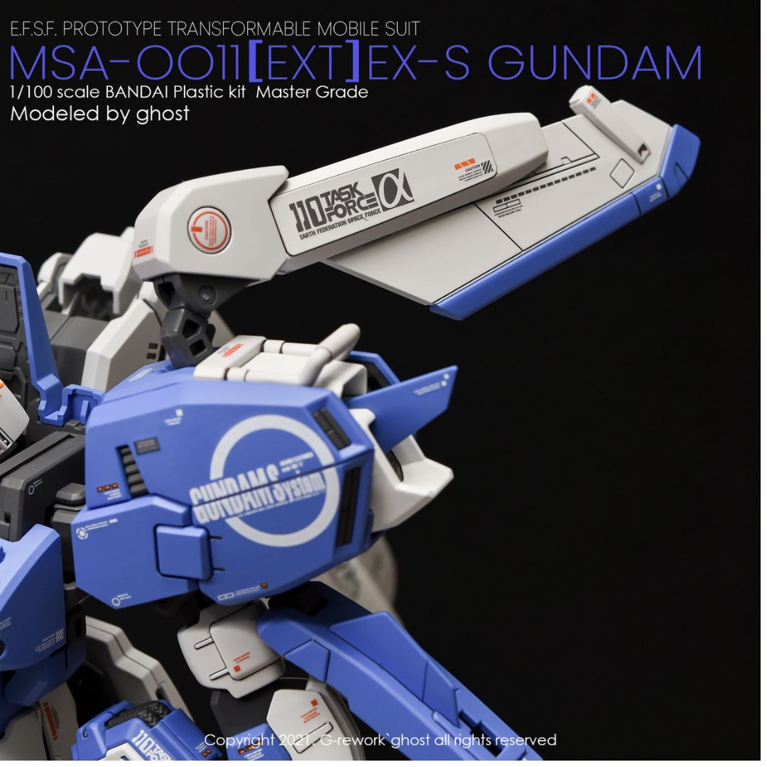 G-Rework Decal - [MG] EX-S GUNDAM 1.5