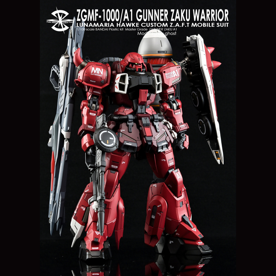 G-Rework Decal - [MG] GUNNER ZAKU WARRIOR