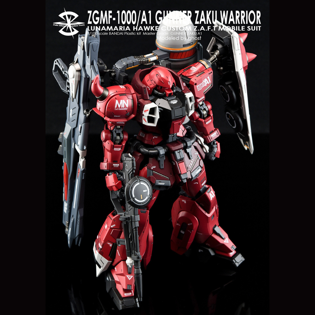 G-Rework Decal - [MG] GUNNER ZAKU WARRIOR