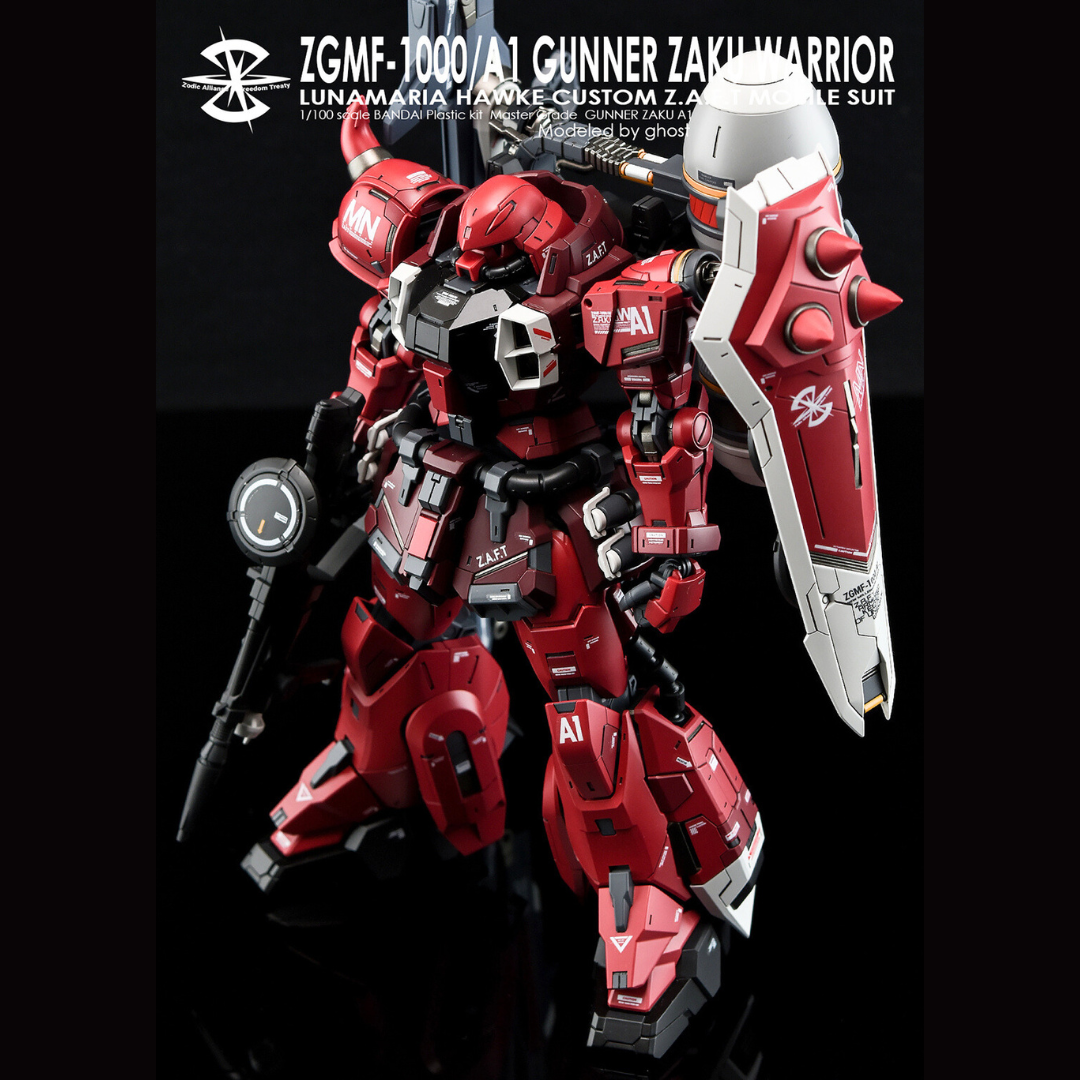 G-Rework Decal - [MG] GUNNER ZAKU WARRIOR