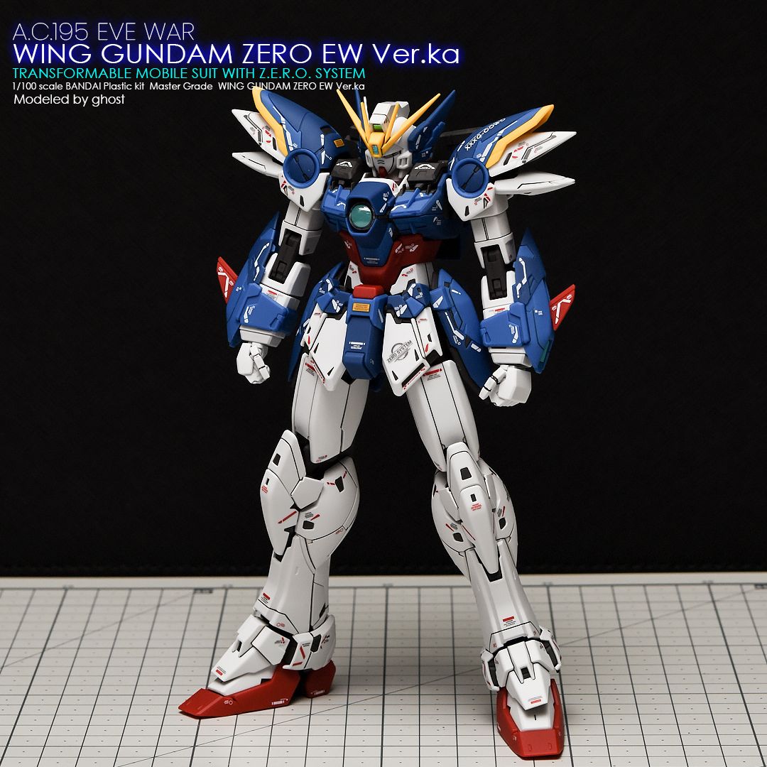 G-Rework Decal - [MG] WING ZERO EW VER.KA