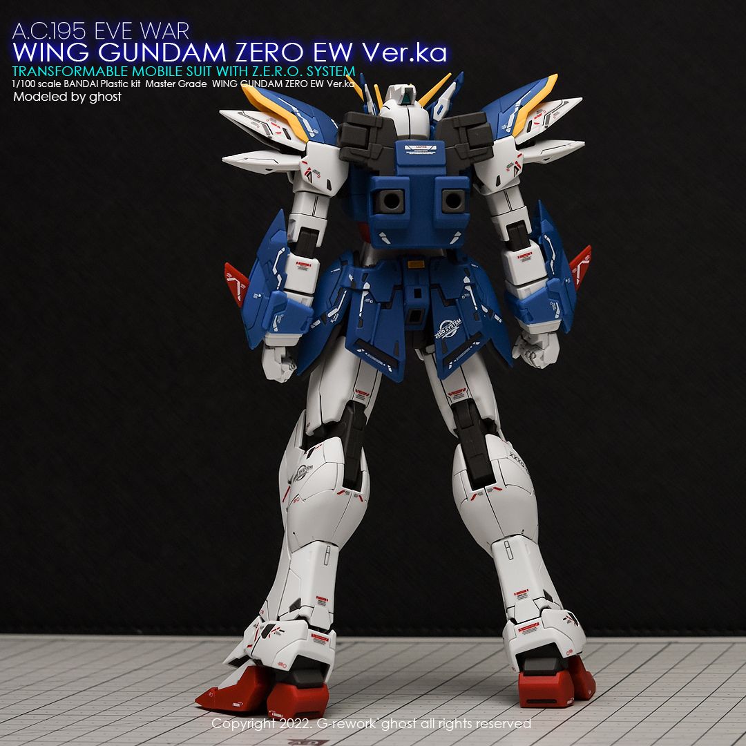 G-Rework Decal - [MG] WING ZERO EW VER.KA