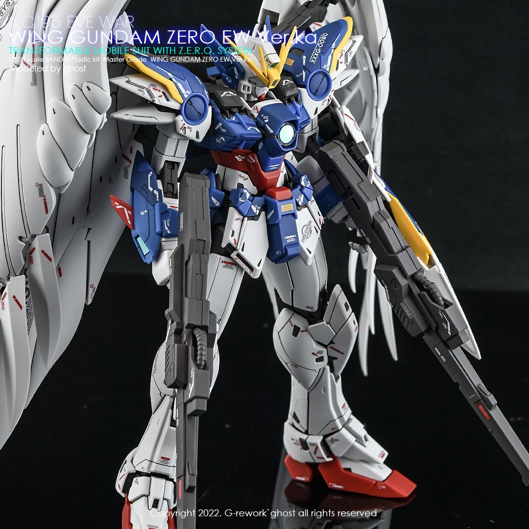 G-Rework Decal - [MG] WING ZERO EW VER.KA