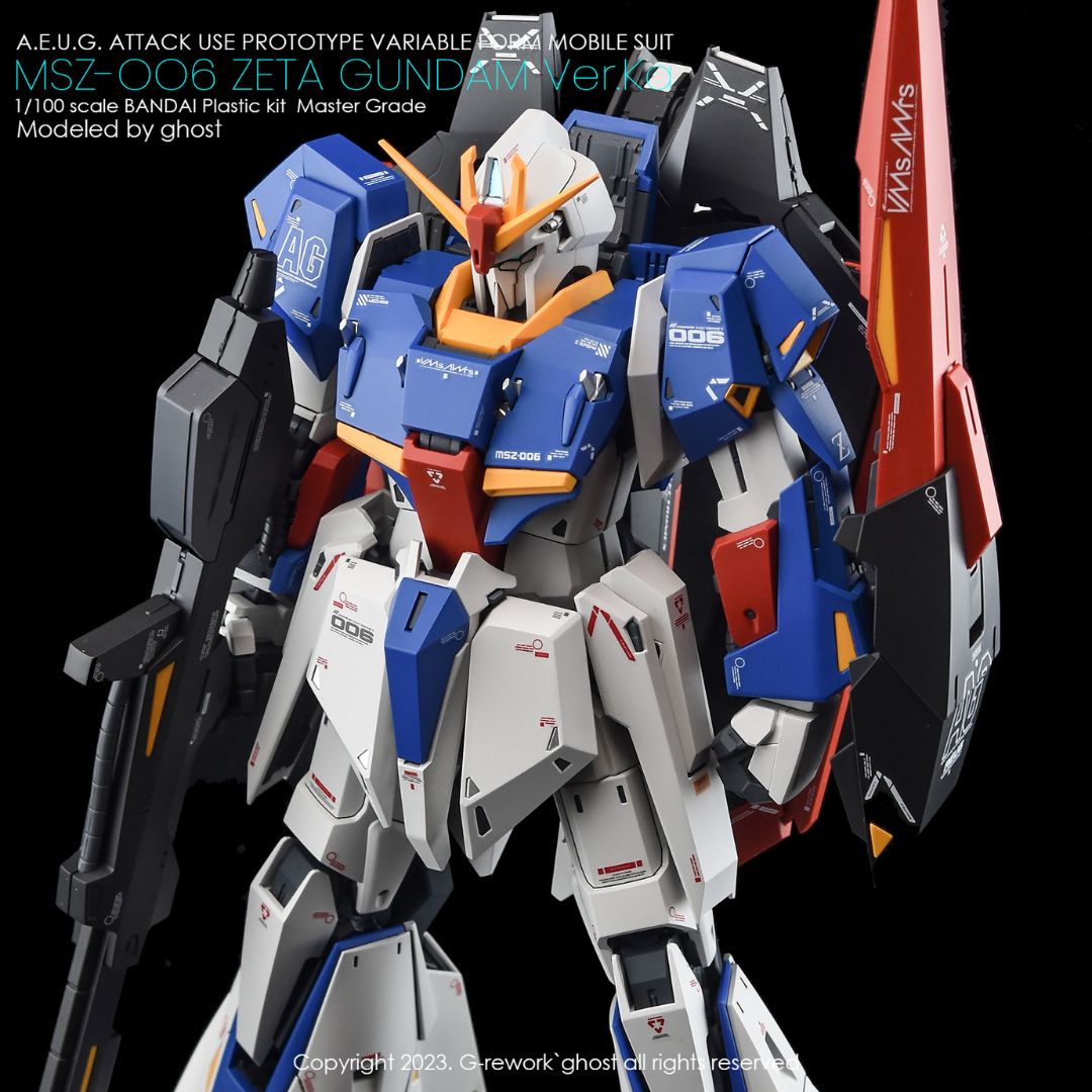 G-Rework Decal - [MG] MSZ-006 Z GUNDAM VER.KA