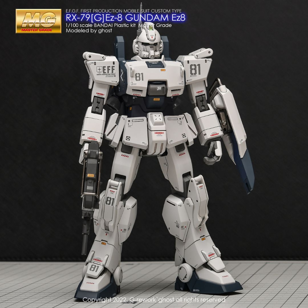 G-Rework Decal - [MG] RX-79G Ez8 Gundam