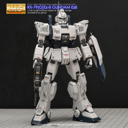 G-Rework Decal - [MG] RX-79G Ez8 Gundam
