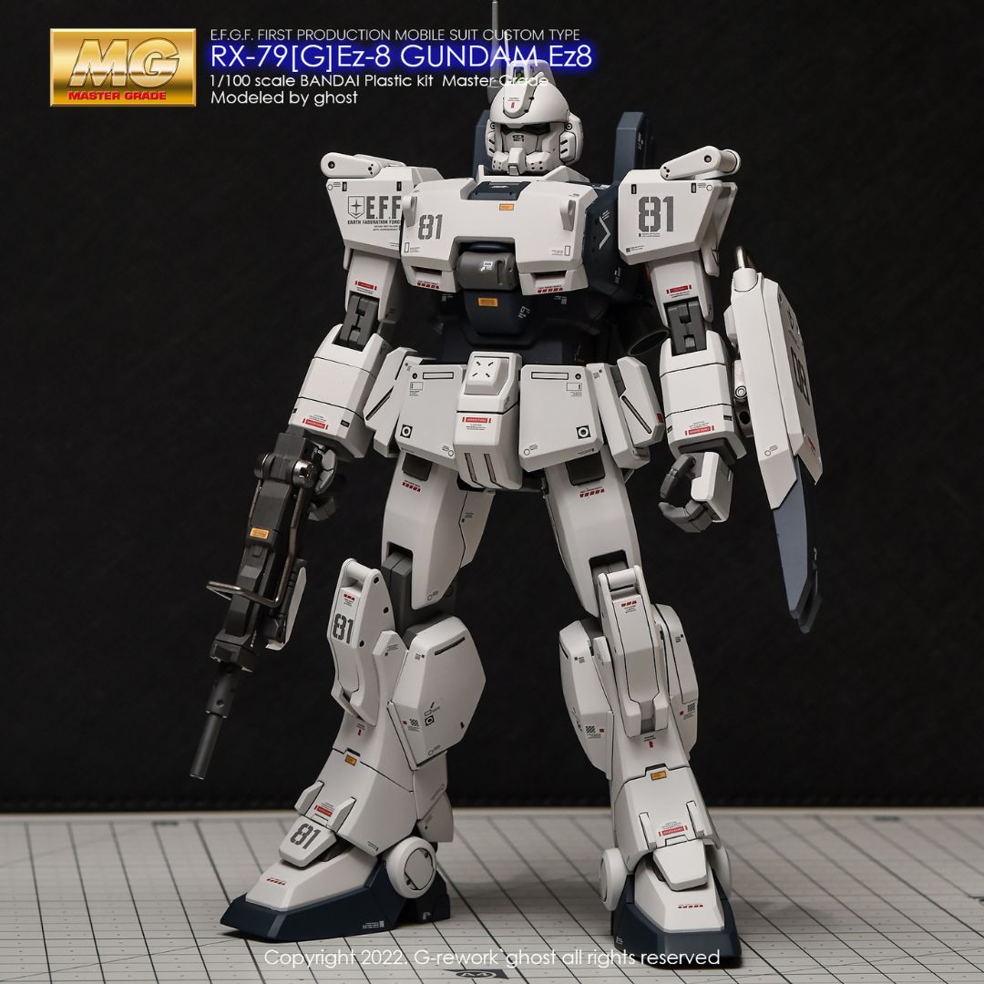 G-Rework Decal - [MG] RX-79G Ez8 Gundam
