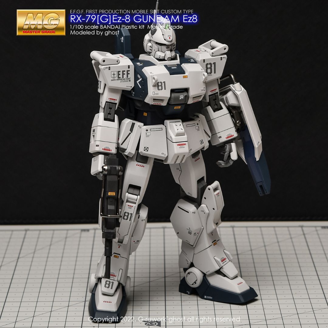 G-Rework Decal - [MG] RX-79G Ez8 Gundam