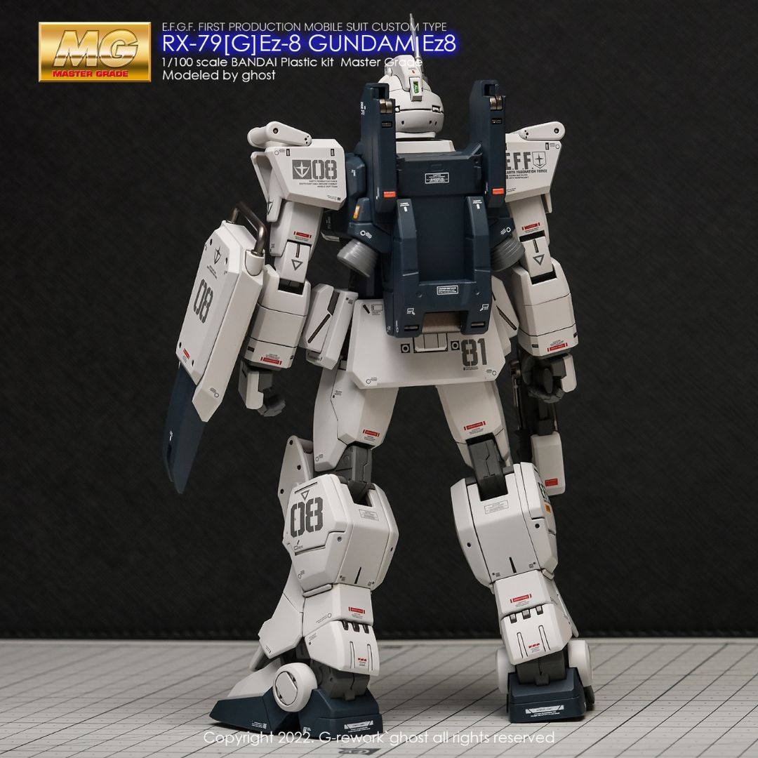 G-Rework Decal - [MG] RX-79G Ez8 Gundam
