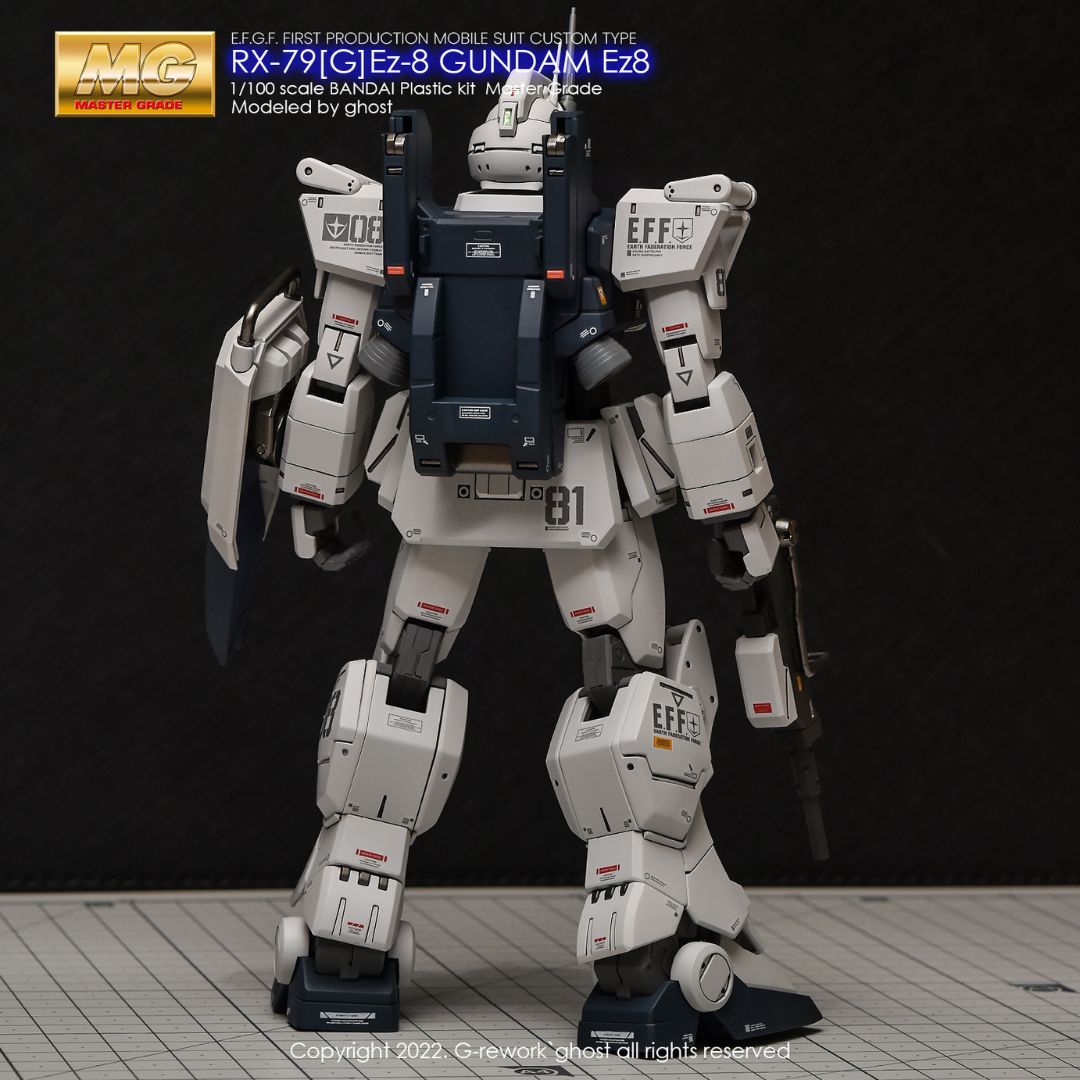 G-Rework Decal - [MG] RX-79G Ez8 Gundam