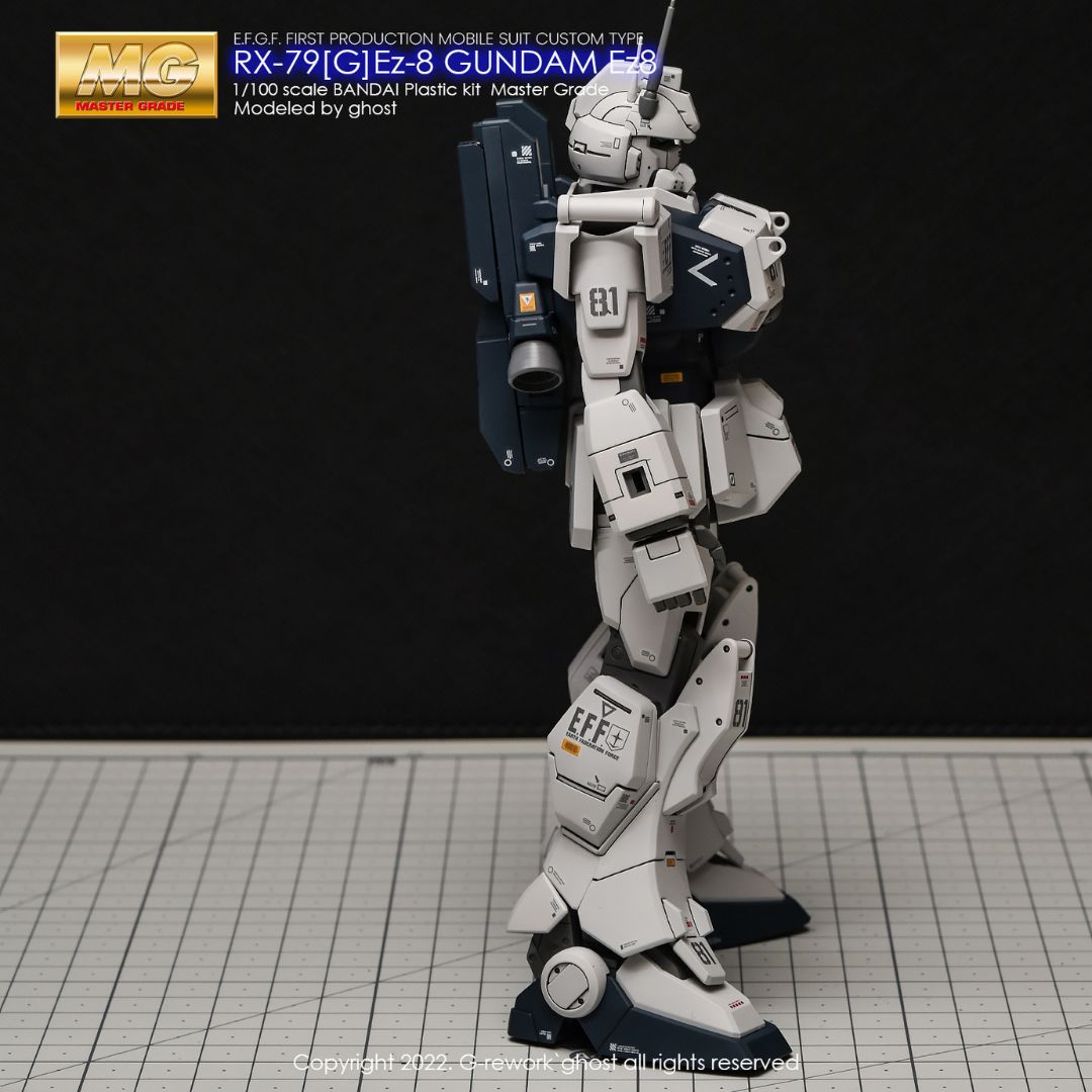 G-Rework Decal - [MG] RX-79G Ez8 Gundam