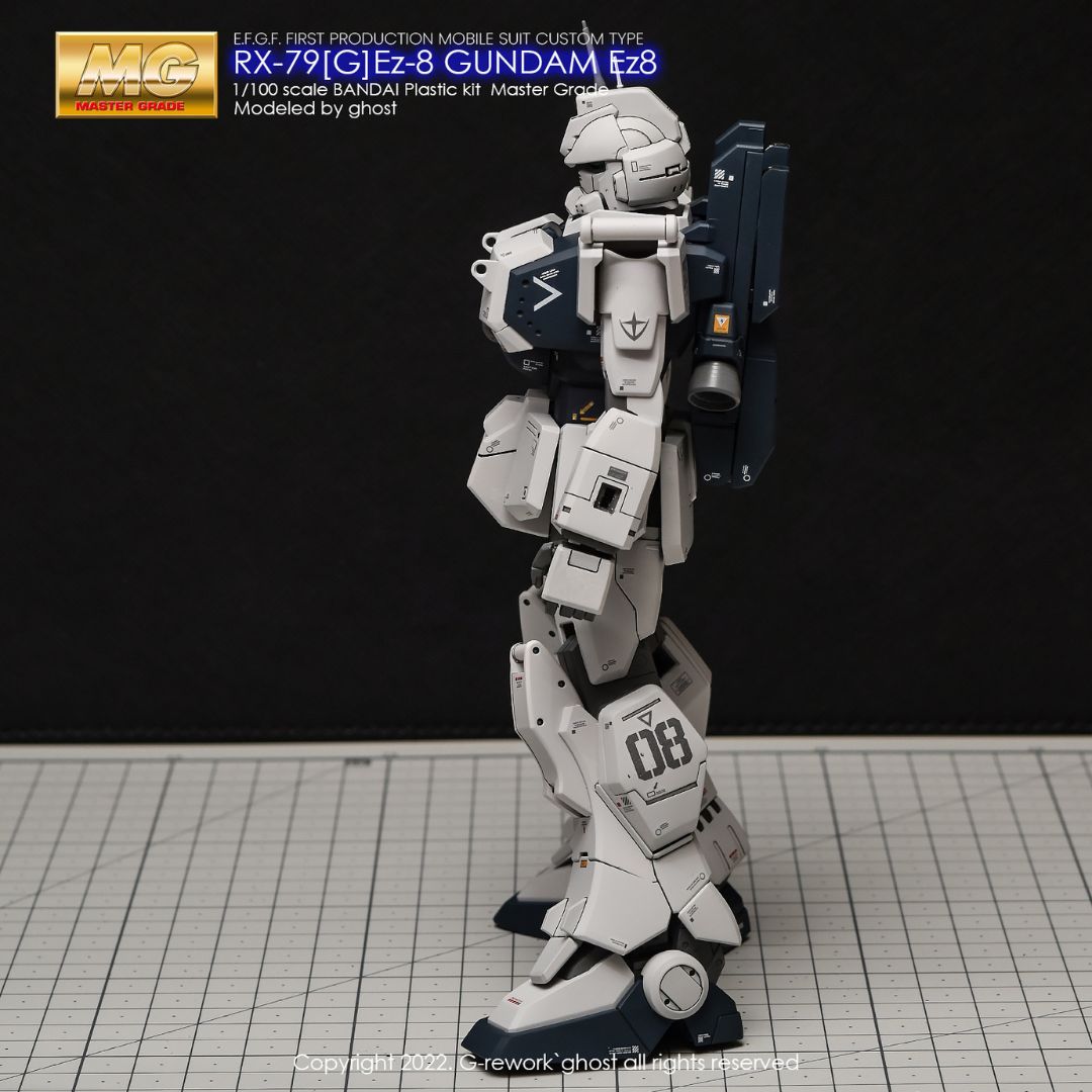 G-Rework Decal - [MG] RX-79G Ez8 Gundam
