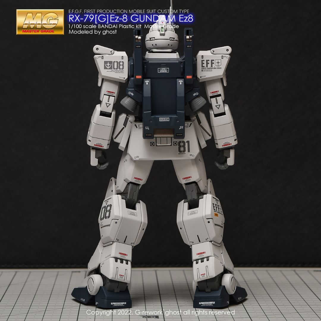 G-Rework Decal - [MG] RX-79G Ez8 Gundam