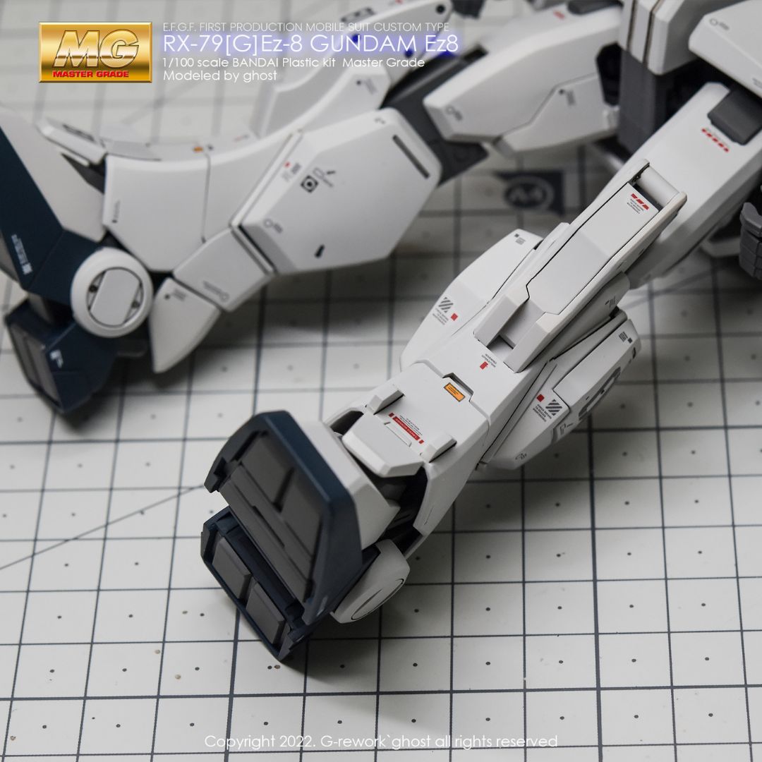 G-Rework Decal - [MG] RX-79G Ez8 Gundam