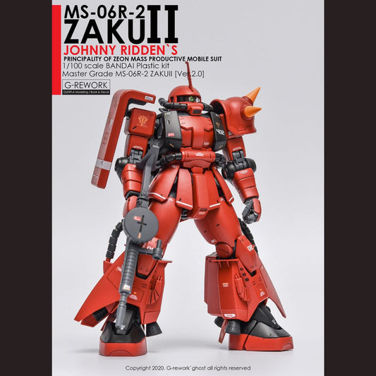 G-Rework Decal - [MG] MS-06R-2 ZAKU II 2.0 JOHNNY RIDDEN