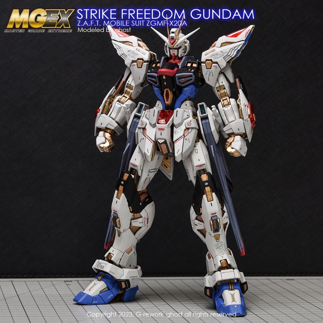G-Rework Decal - [MGEX] STRIKE FREEDOM GUNDAM