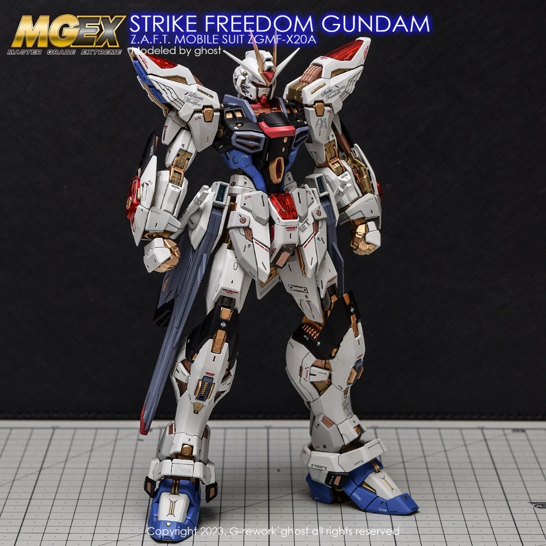 G-Rework Decal - [MGEX] STRIKE FREEDOM GUNDAM