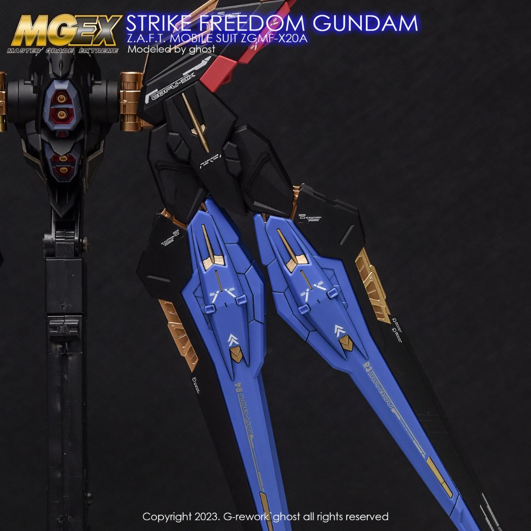 G-Rework Decal - [MGEX] STRIKE FREEDOM GUNDAM
