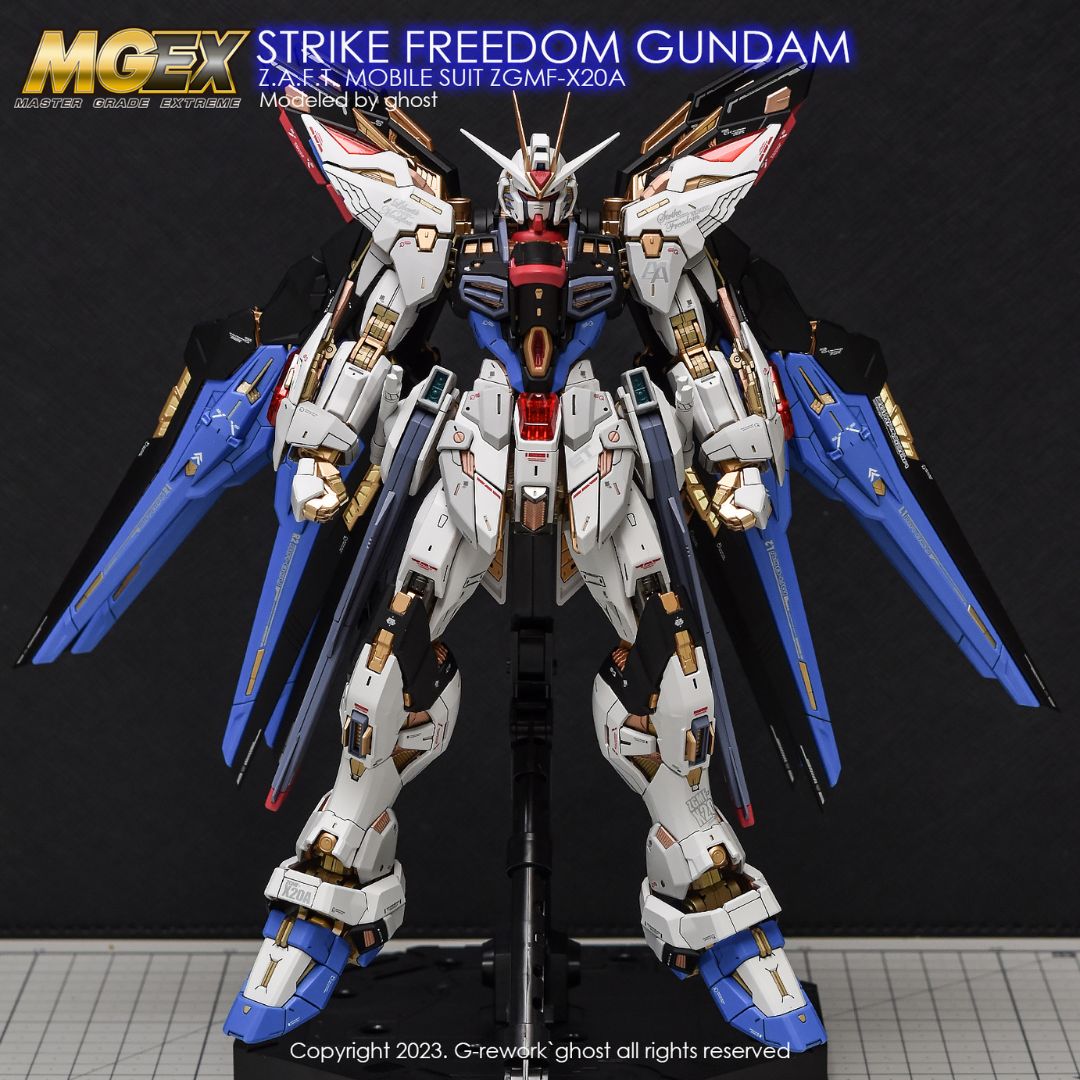 G-Rework Decal - [MGEX] STRIKE FREEDOM GUNDAM