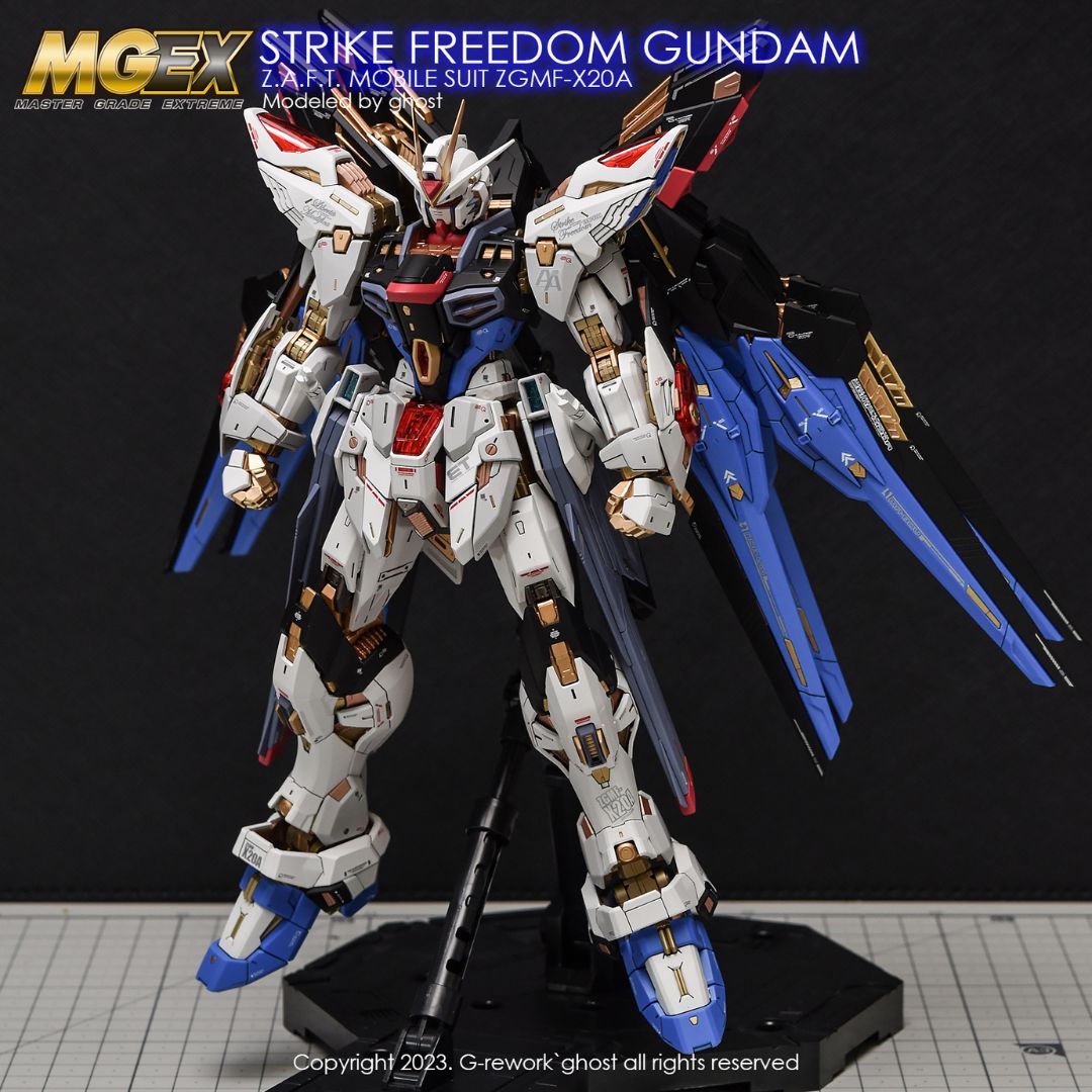 G-Rework Decal - [MGEX] STRIKE FREEDOM GUNDAM