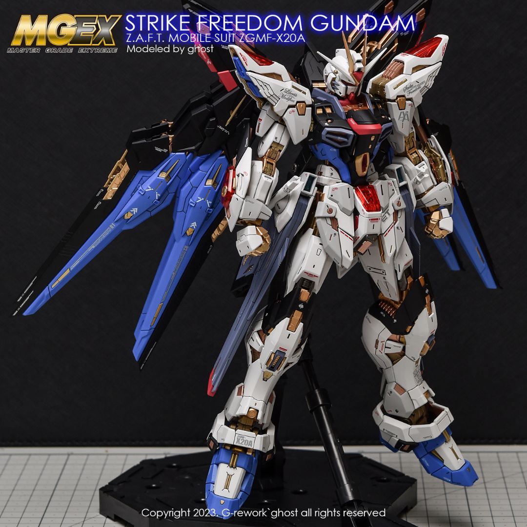 G-Rework Decal - [MGEX] STRIKE FREEDOM GUNDAM
