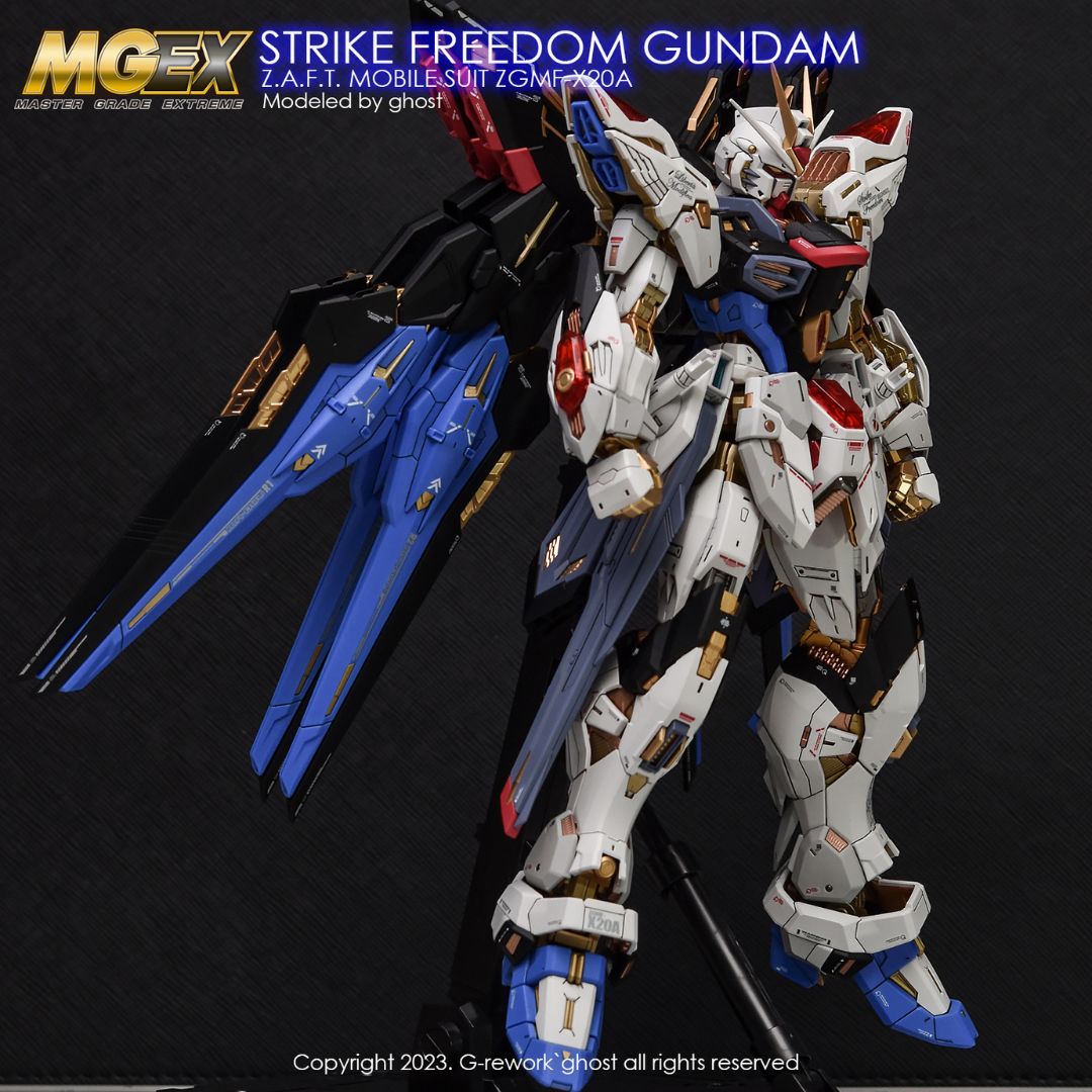 G-Rework Decal - [MGEX] STRIKE FREEDOM GUNDAM