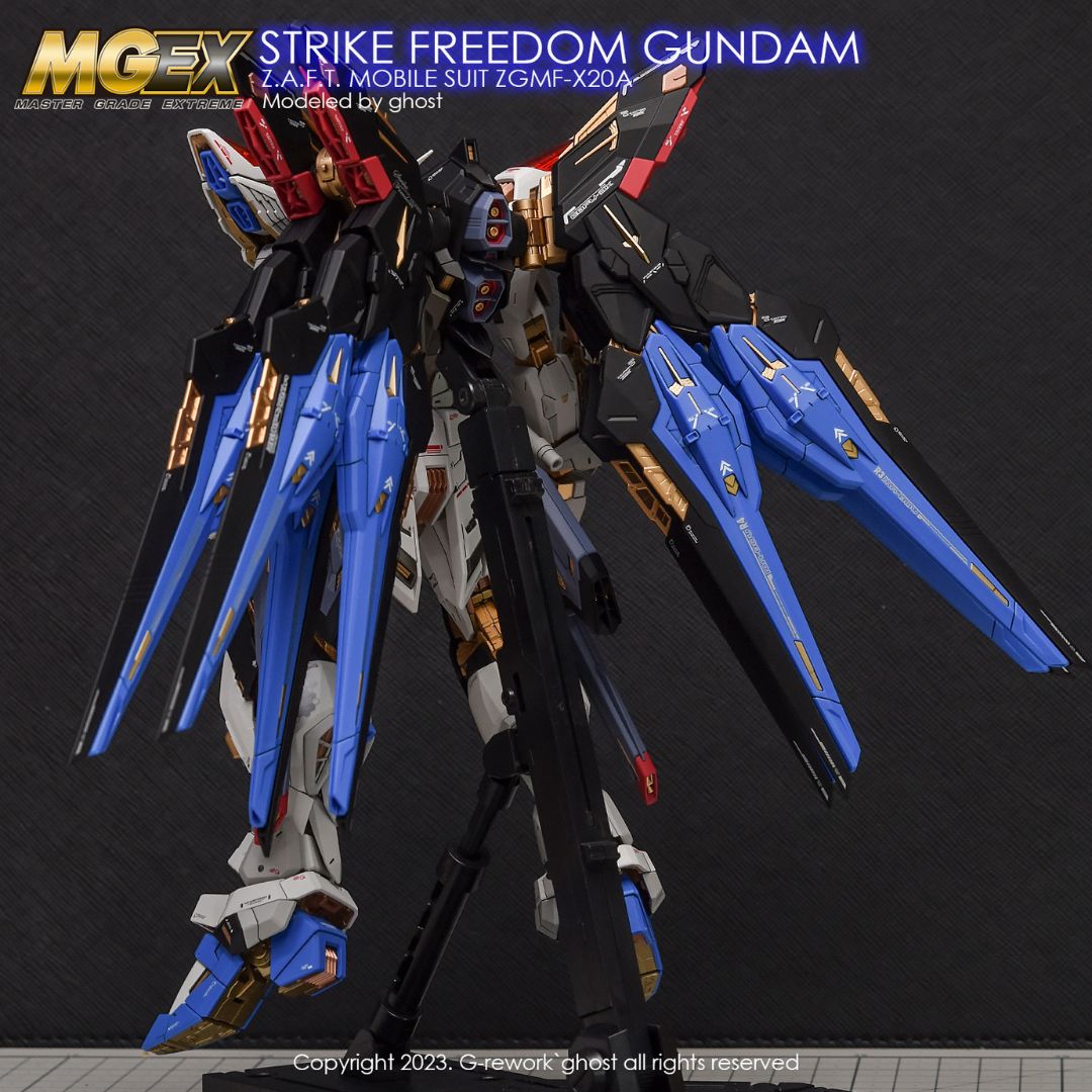 G-Rework Decal - [MGEX] STRIKE FREEDOM GUNDAM