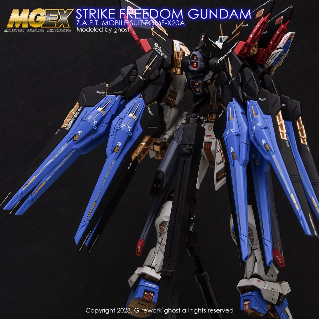 G-Rework Decal - [MGEX] STRIKE FREEDOM GUNDAM