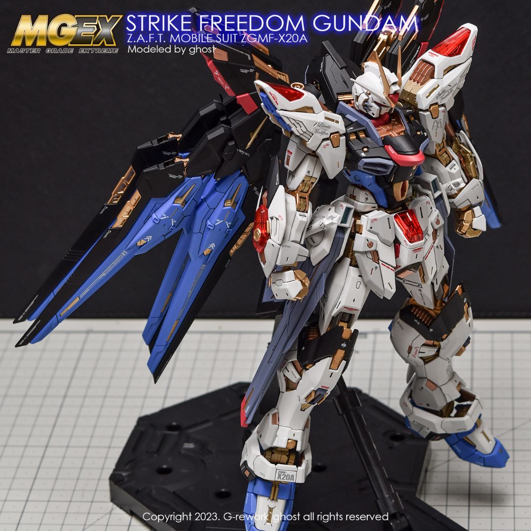 G-Rework Decal - [MGEX] STRIKE FREEDOM GUNDAM