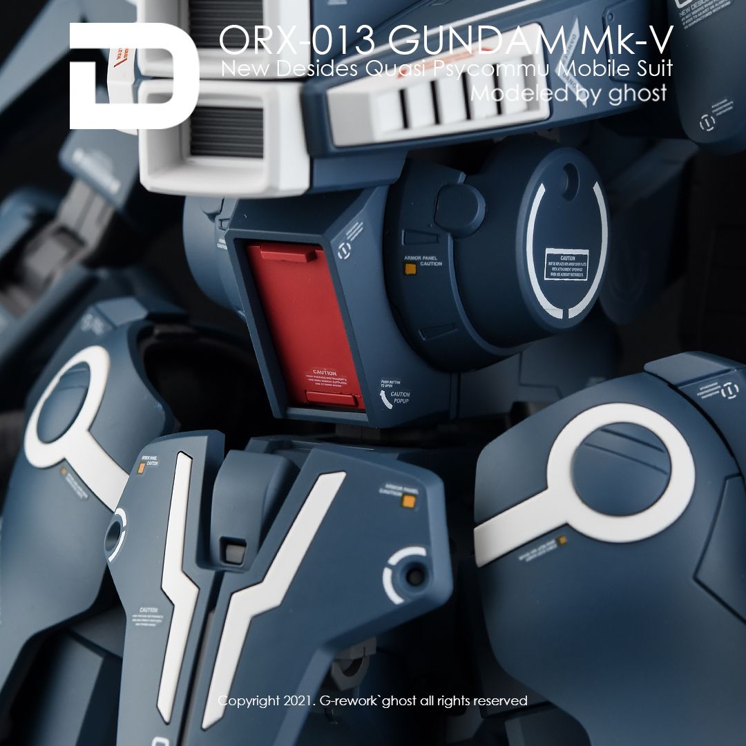G-Rework Decal - [MG] GUNDAM MK-V