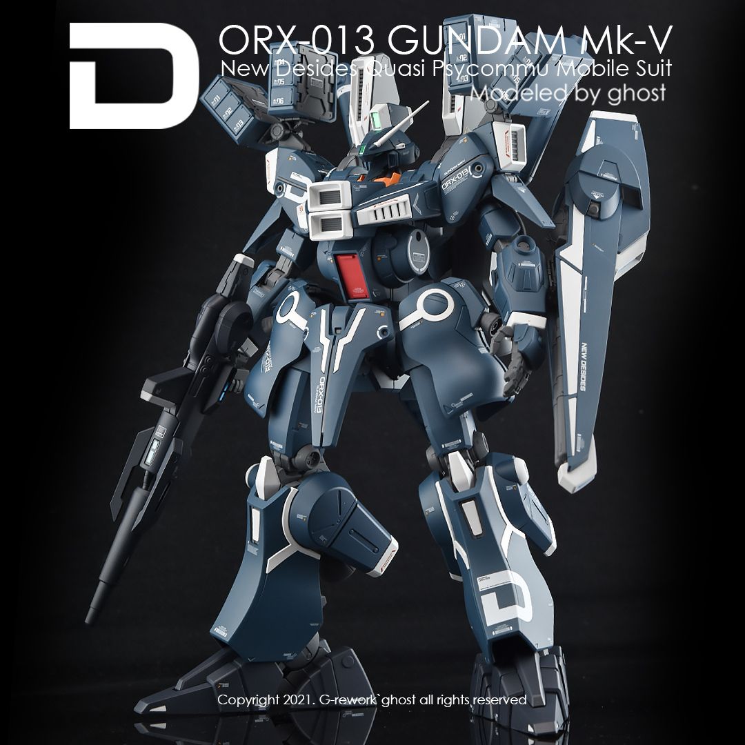 G-Rework Decal - [MG] GUNDAM MK-V