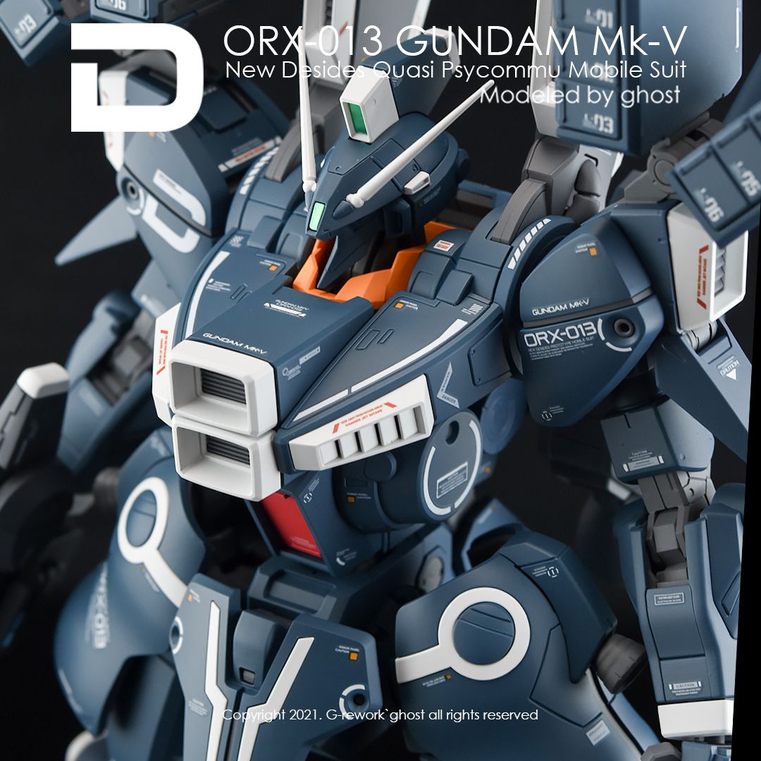 G-Rework Decal - [MG] GUNDAM MK-V