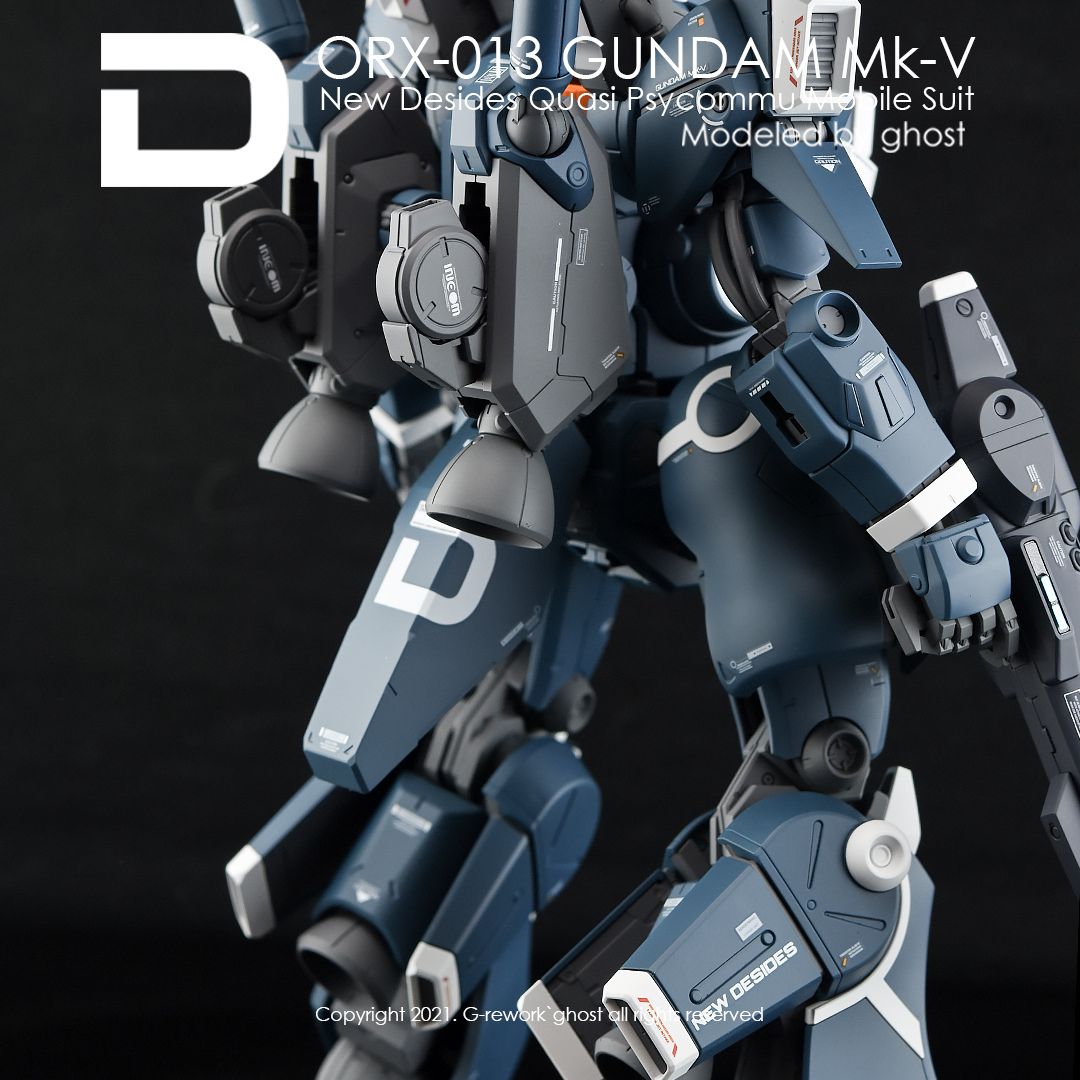 G-Rework Decal - [MG] GUNDAM MK-V
