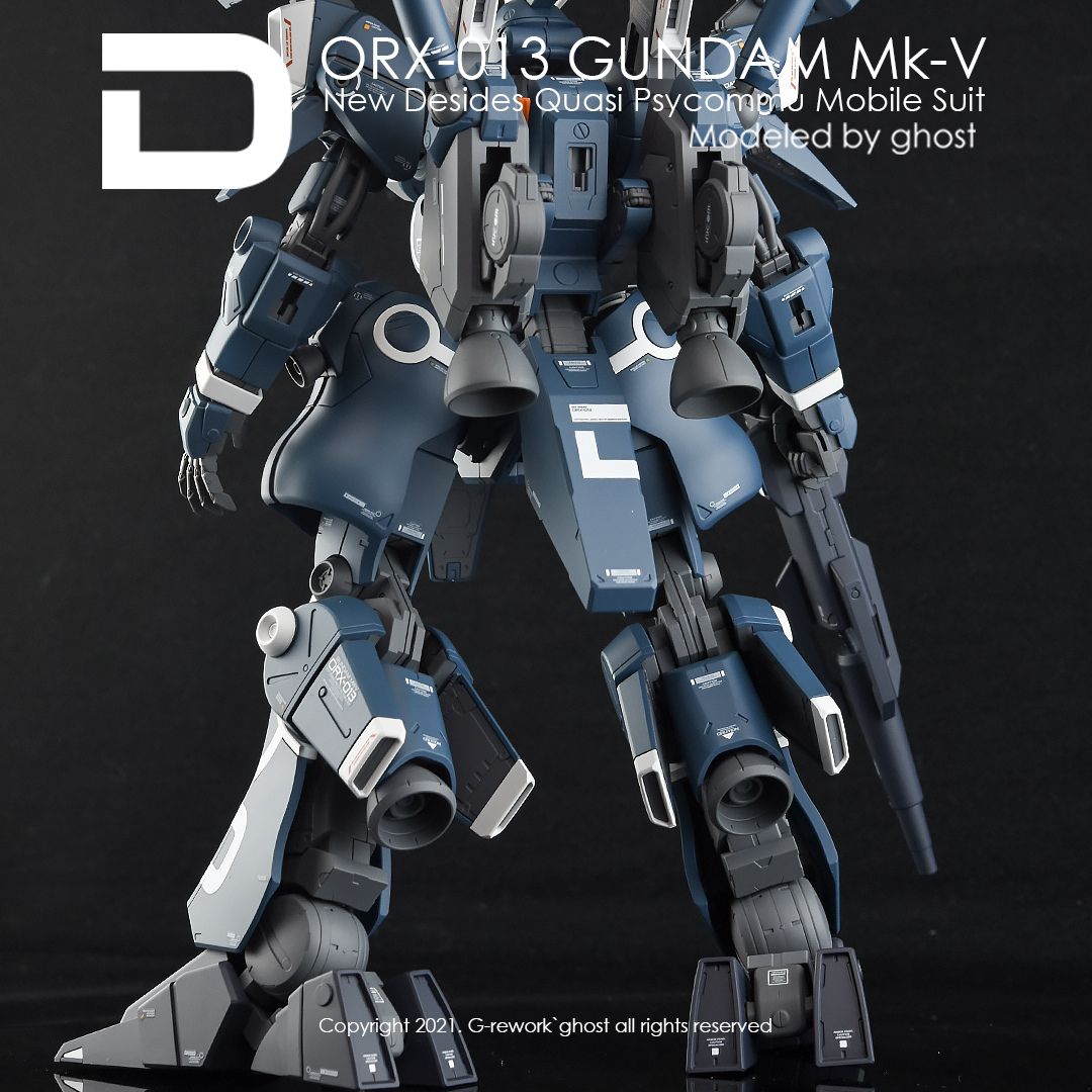 G-Rework Decal - [MG] GUNDAM MK-V