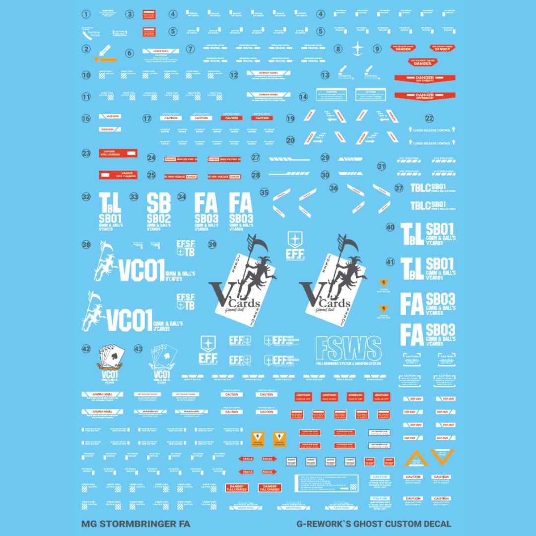 G-Rework Decal - [MG] STORMBRINGER FA