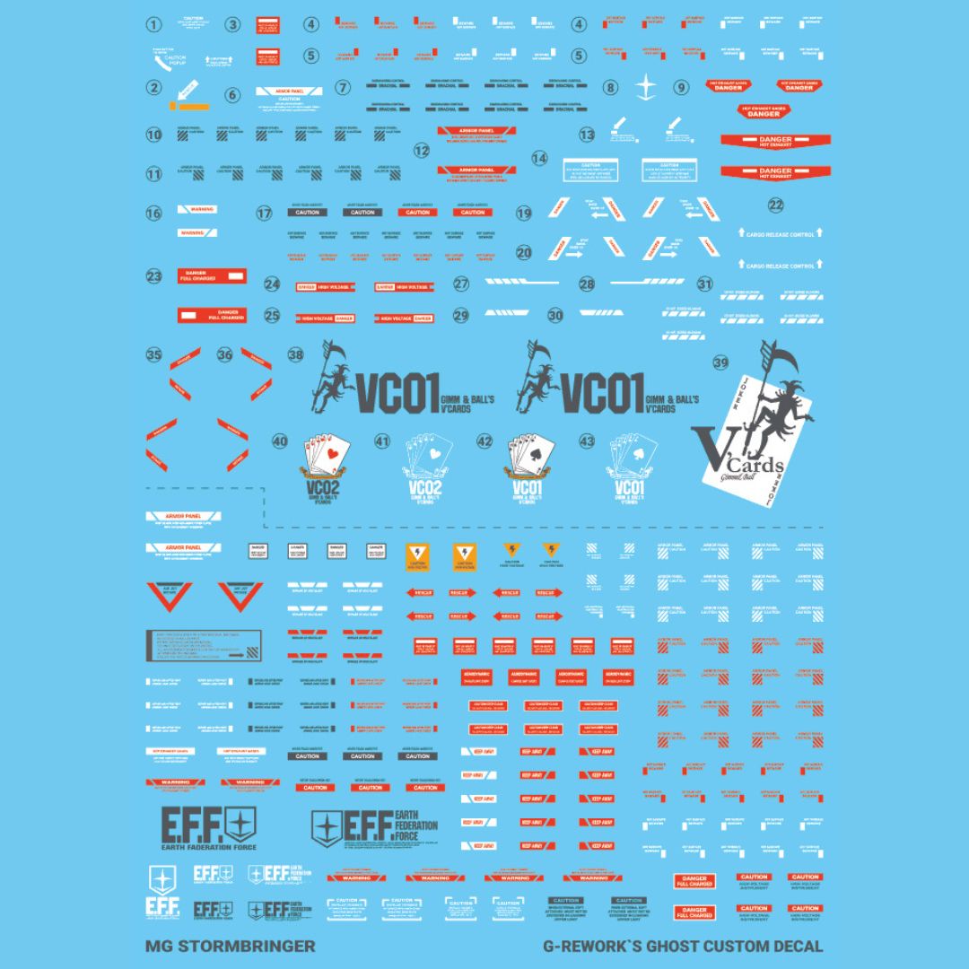 G-Rework Decal - [MG] STORMBRINGER