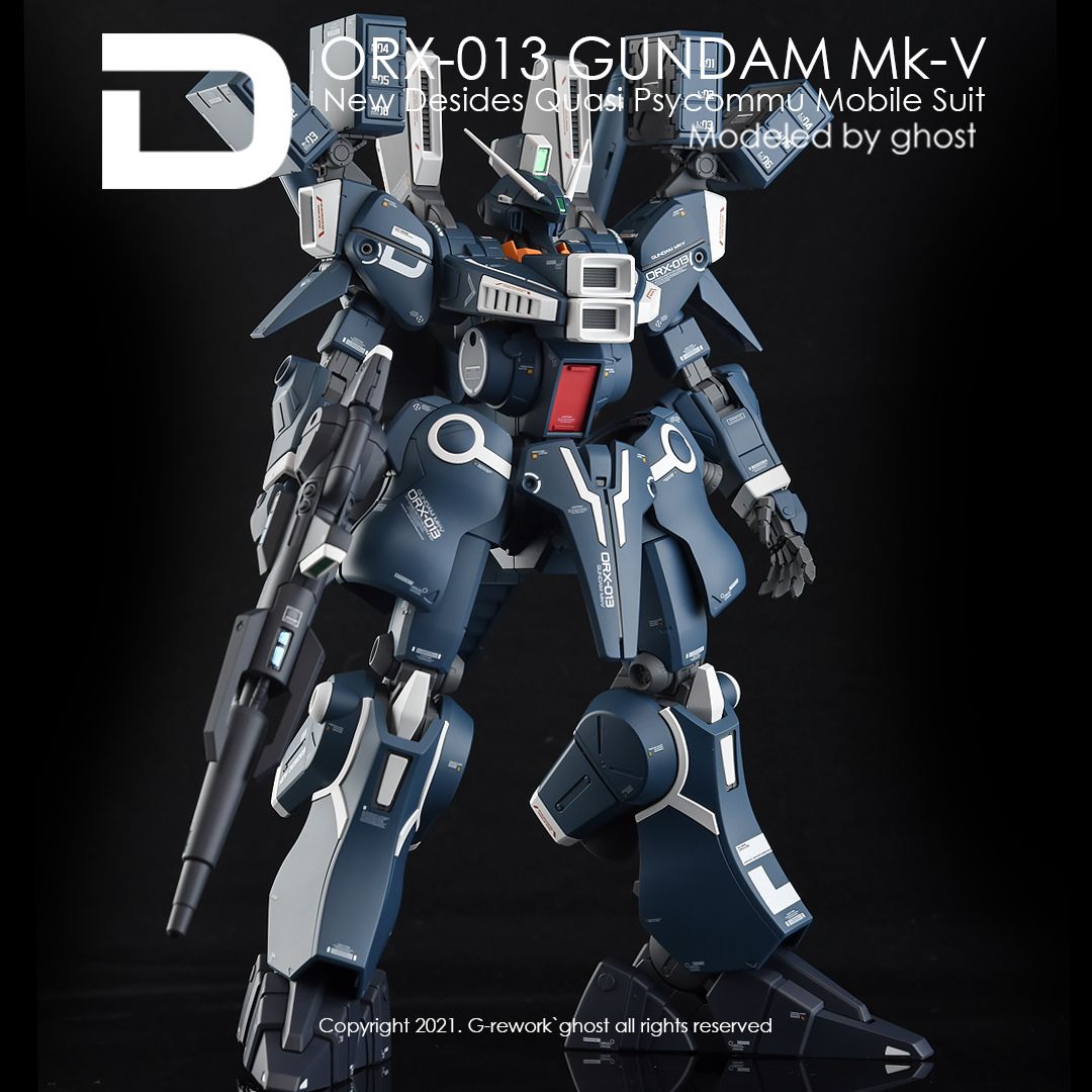 G-Rework Decal - [MG] GUNDAM MK-V